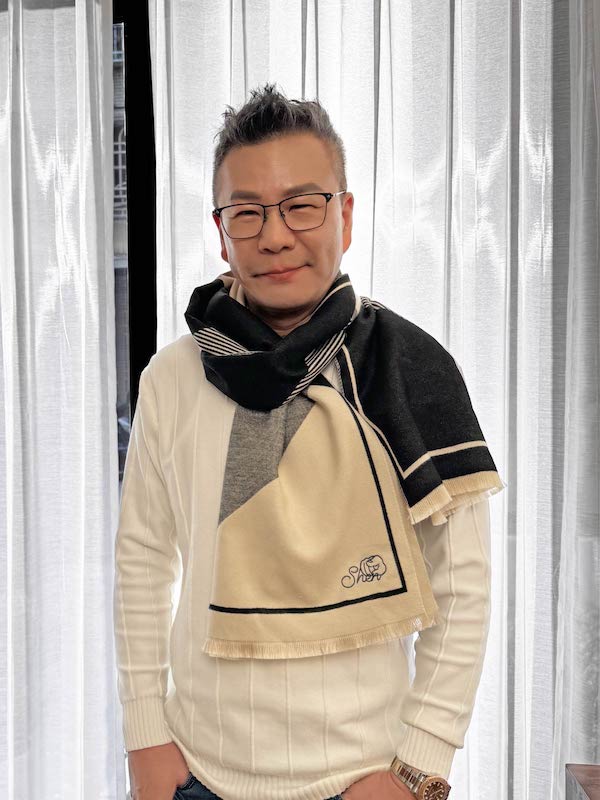 【已售完】沈玉琳 刺繡LOGO 聯名羊毛圍巾:圖片 4