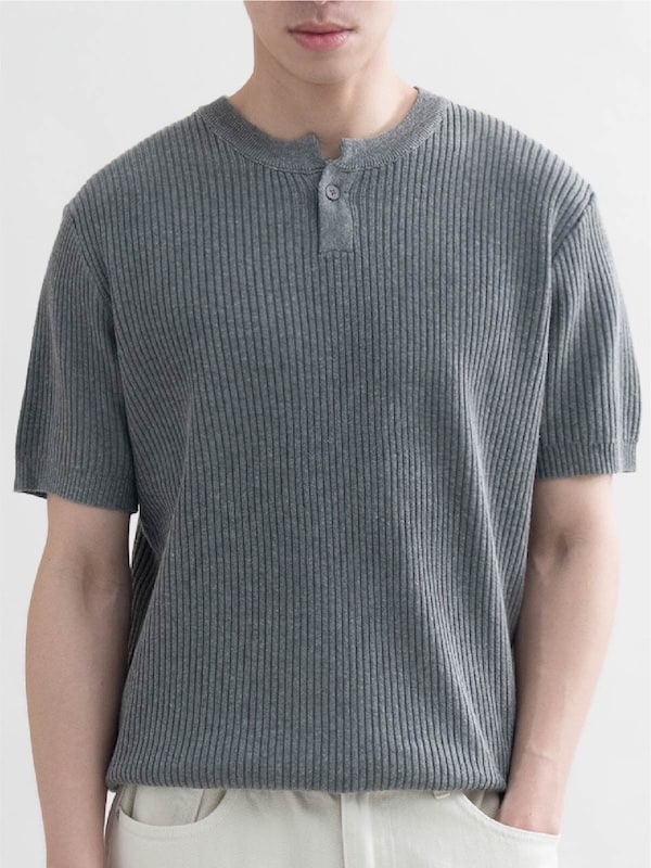 Textured Jacquard 立體緹花肌理感短袖 – 4colors