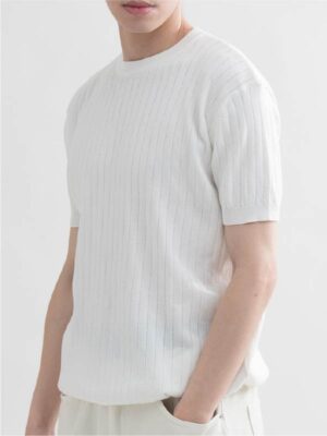 Smart Leisure 俐落飾條質感短袖衫 – 2colors
